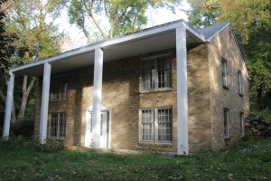 This is the back of the house