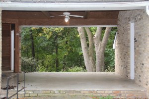 This is the view that sold us on the property's potential