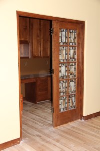 Rich's office.  Soon the floors will be stained!